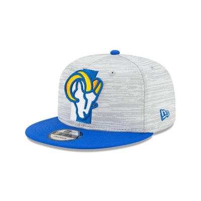 Los Angeles Rams Gorra | New Era Official NFL Training 9fifty Snapback Cap Mexico - Azules